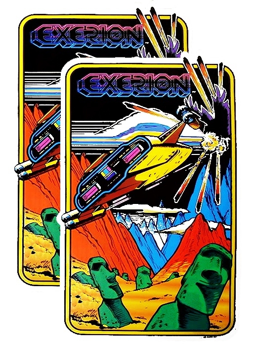 Exerion Side Art Set